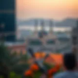 Stunning view of Sharjah's cultural district