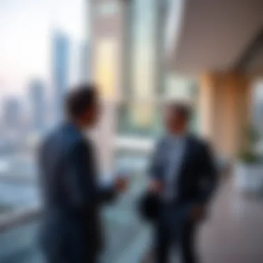 Investment Opportunities at Oasis Tower 1 Investors discussing potential opportunities near Oasis Tower 1