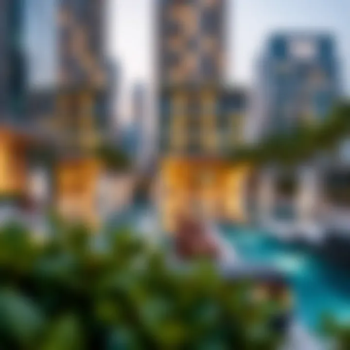 Luxurious amenities at Park Tower