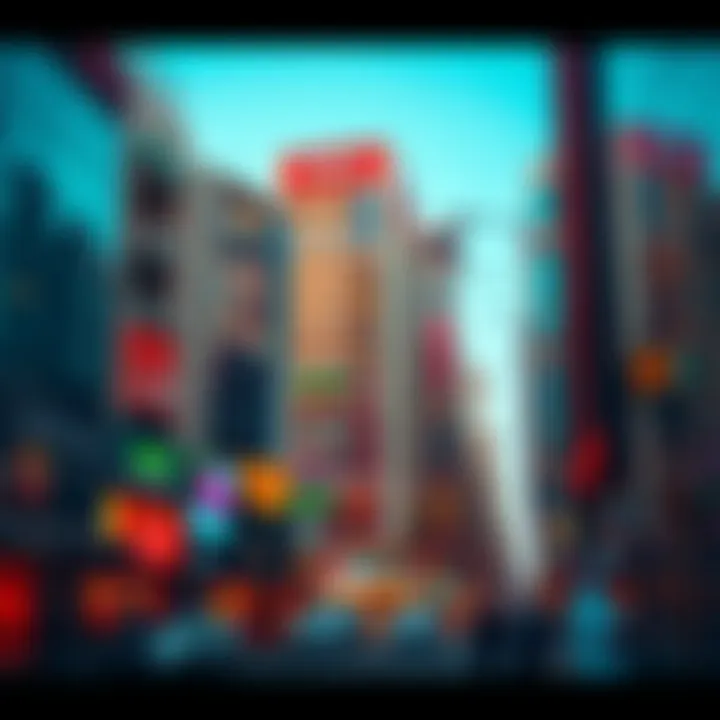 Deira Al Rigga Street Scene Vibrant street view of Deira Al Rigga