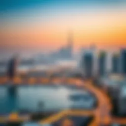 Stunning skyline view of Prime Al Safa