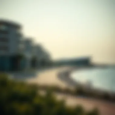 Strategic location of Azizi Riviera within Dubai