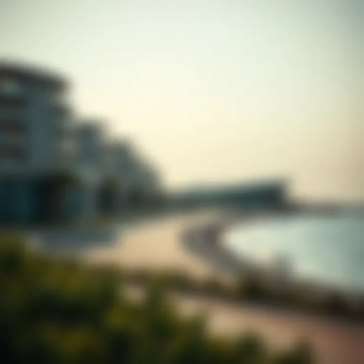 Strategic location of Azizi Riviera within Dubai