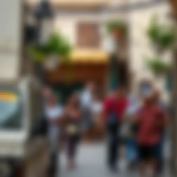 Community Dynamics in قرية الوصل القصيص Vibrant community life in قرية الوصل القصيص with lively interactions