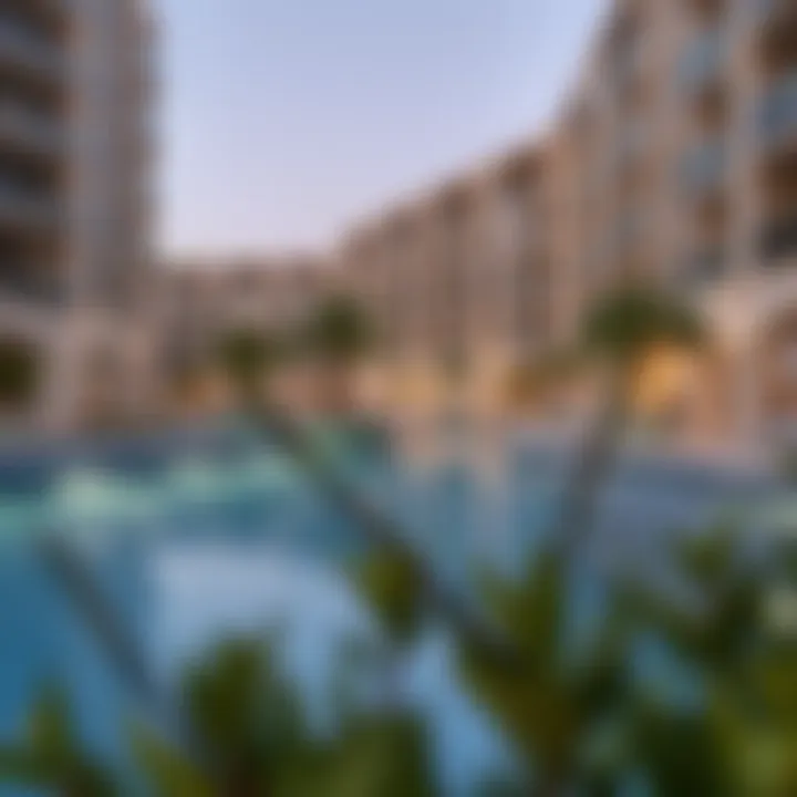 Modern amenities within Ras Al Khor residential complexes