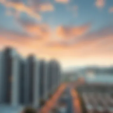 Stunning skyline view of Ras Al Khor apartments