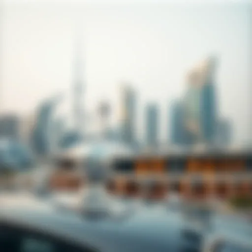 Stunning view of روضة ند الحمر skyline showcasing modern architecture