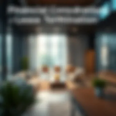 Financial Considerations of Lease Termination An infographic on financial implications of lease termination