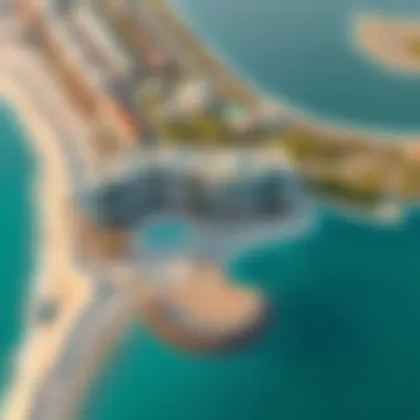 Aerial Perspective of Riviera Beachfront Aerial view of Riviera Beachfront showcasing luxury properties and sandy beaches