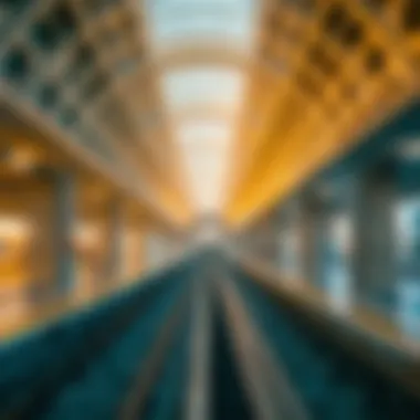 Architectural design of Saladin Metro Station with unique features