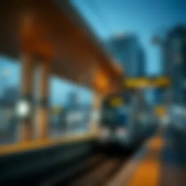 Impact of Saladin Metro Station on local real estate development