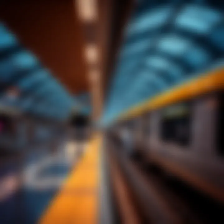 Efficient transit operations at Saladin Metro Station