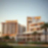 Modern architectural design of Shawamekh City