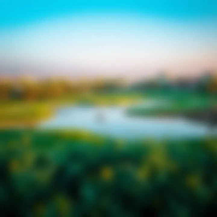 Golf Course View at Sienna Lakes Golf course view near Sienna Lakes