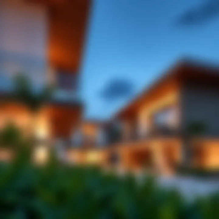 Architectural Design of Sobha Heartland Architectural design elements of Sobha Heartland highlighting sustainable features