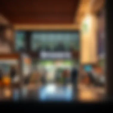 The bustling atmosphere of Spinneys Burjuman, depicting its role in the community.