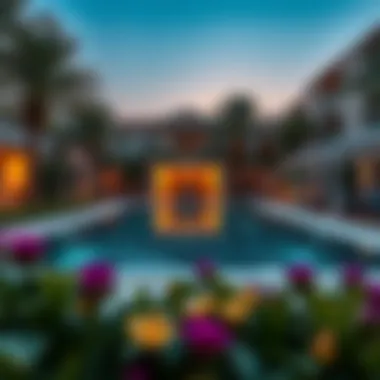 Luxury Amenities of جميرا القصر Luxurious amenities at جميرا القصر featuring an elegant pool area and lush gardens