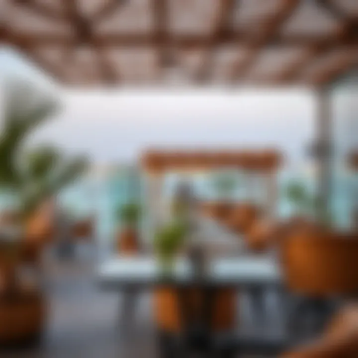 Tranquil Waterfront Cafe A tranquil waterfront cafe with a stunning view