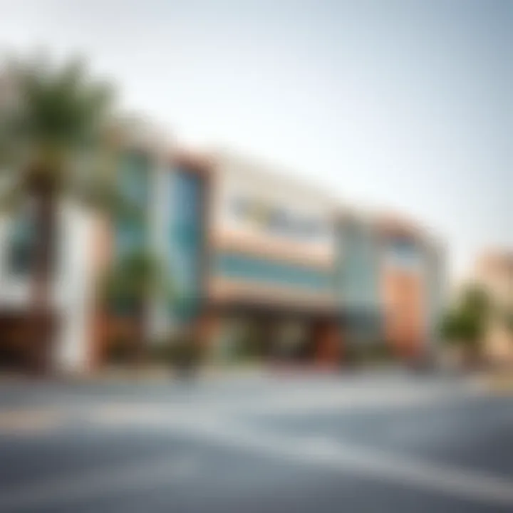 Dubai Land Department Building Exterior Dubai Land Department building exterior