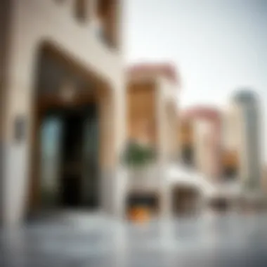 Architectural details of the Golden Gate development