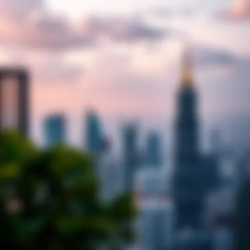 Stunning skyline view of The Jewels Tower 2