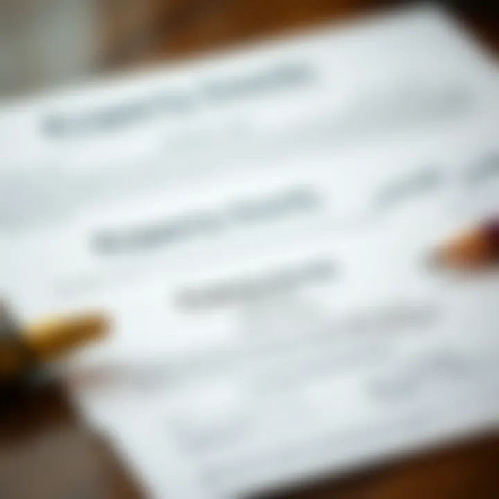 Property Deeds and Legal Documents A close-up of property deeds and legal documents related to real estate