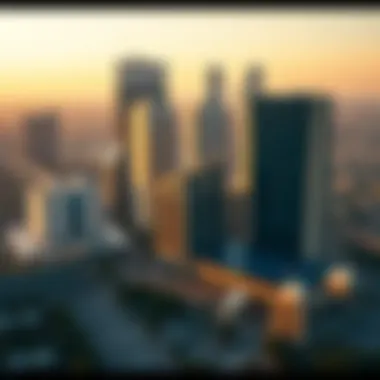 Urban development landscape of Shakhbout City with future growth prospects