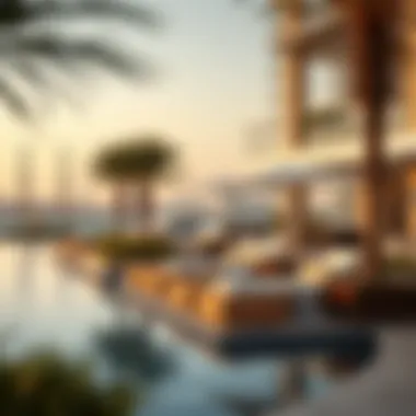 Luxurious Amenities Near Skyview Tower Marina Luxurious lifestyle amenities surrounding Skyview Tower Marina