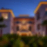 Stunning villa architecture in the Meadows community