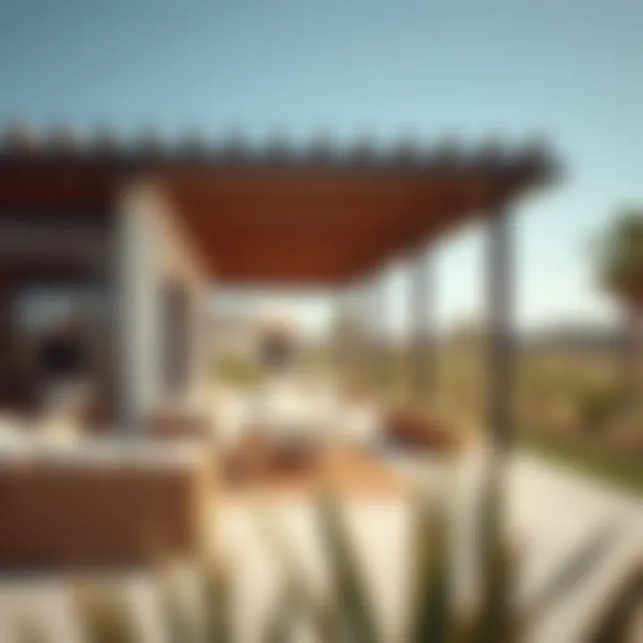 Outdoor Leisure Space at the Rak Farmhouse Outdoor leisure space at the Rak Farmhouse