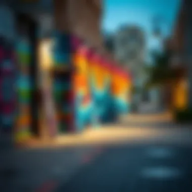 Al Quoz Street Art Vibrant street art in Al Quoz district