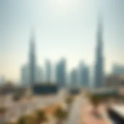 A breathtaking view of Dubai's skyline showcasing iconic skyscrapers.