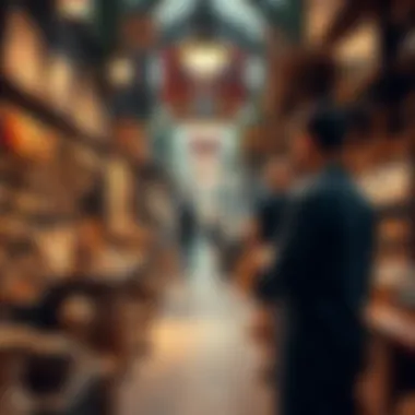 Local Craftsmanship at Souk Traditional souk showcasing local craftsmanship