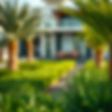 Lush Green Surroundings Lush green surroundings of South Al Shamkha