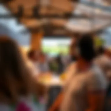 Community Event at Yas Golf Club An event at Yas Golf Club, emphasizing community engagement and social interaction