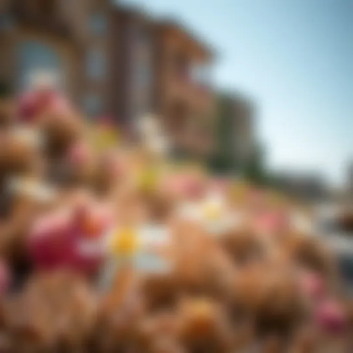 Close-up of unique coastal flora found around Zorah Beach