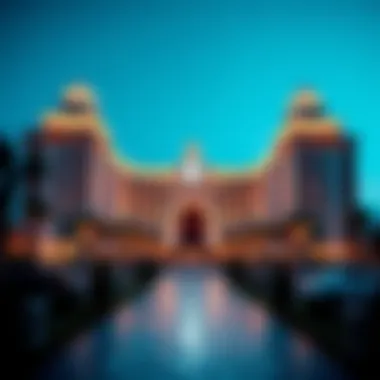 Architectural Elegance of Fairmont The Palm Stunning view of Fairmont The Palm's architectural design