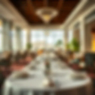 Culinary Delights at Fairmont The Palm Gourmet dining experience within the hotel