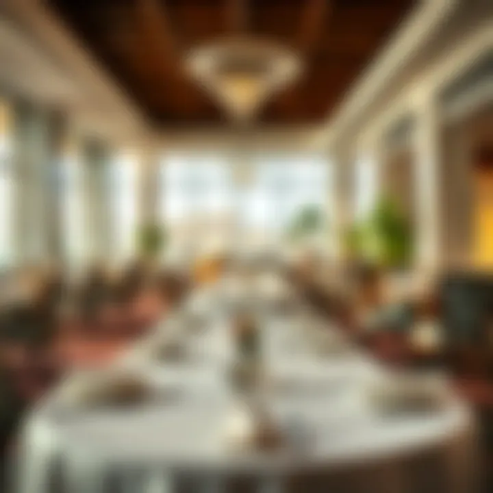 Culinary Delights at Fairmont The Palm Gourmet dining experience within the hotel