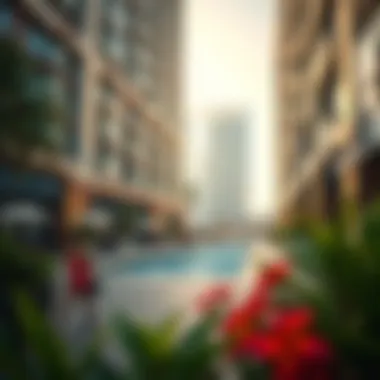 Vibrant Lifestyle at Falcon Tower Deira Vibrant lifestyle environment surrounding Falcon Tower Deira