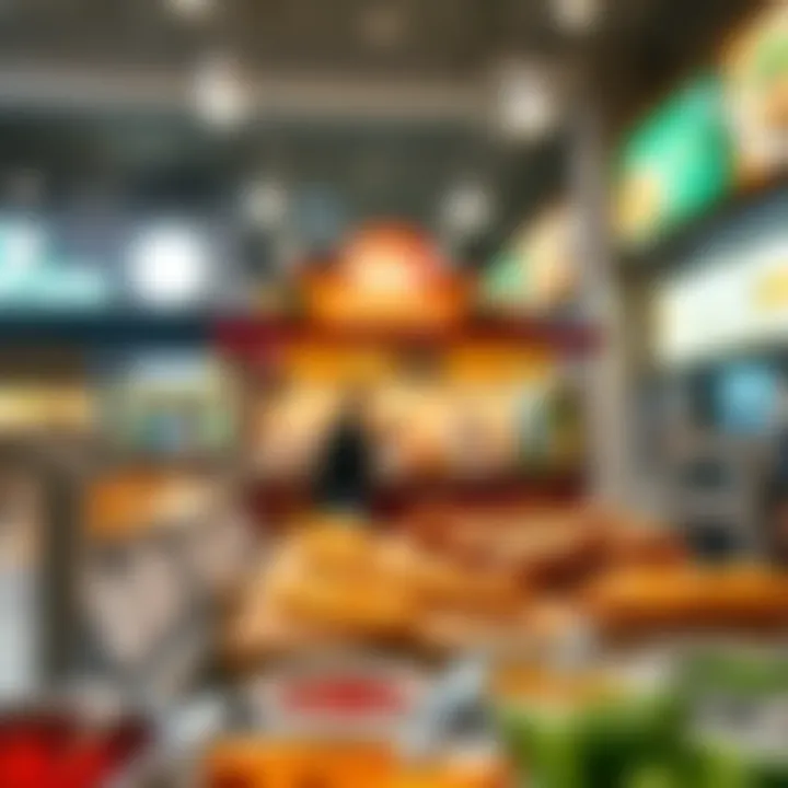 Culinary delights from various food stalls