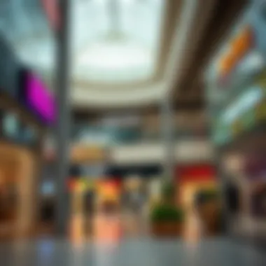 Vibrant storefronts showcasing diverse products