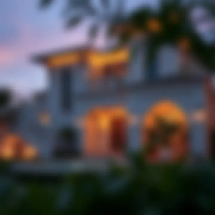 An elegant residential property showcasing the architectural beauty influenced by Ramadan traditions.