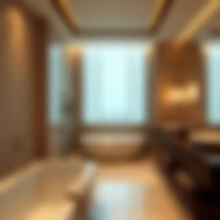 Elegant bathroom design in a room at Five Palm Jumeirah