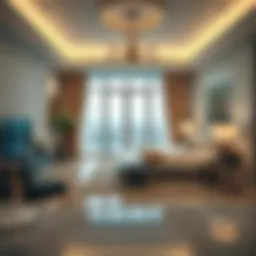 Lavish interior of a luxury suite at Five Palm Jumeirah Dubai