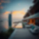 Luxurious waterfront view of Gardenia Bay