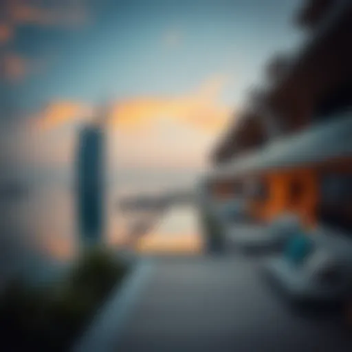 Luxurious waterfront view of Gardenia Bay