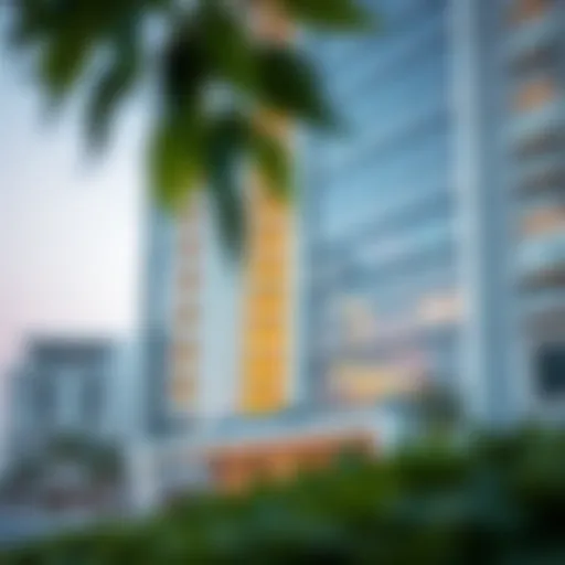 Modern Architectural Design of Garhoud Star Building Exterior view of Garhoud Star Building showcasing modern architecture