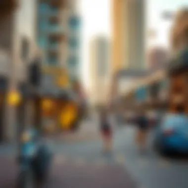 Surrounding neighborhood of Garhoud Star Building featuring local attractions