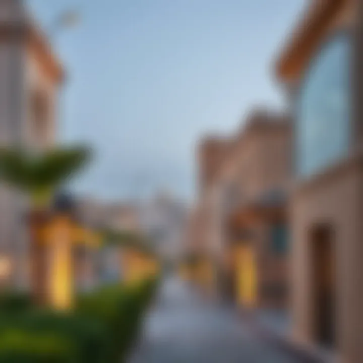 Traditional Architecture of Sharjah Landscape of Sharjah with traditional architecture and urban planning